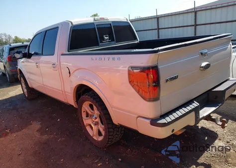 2011 Ford F-150 Lariat Limited from USA, damaged, VIN 1FTFW1E65BFB84007